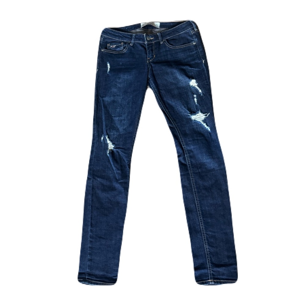 Hollister Dark Wash Skinny Jeans Size 5R 27 X 31
